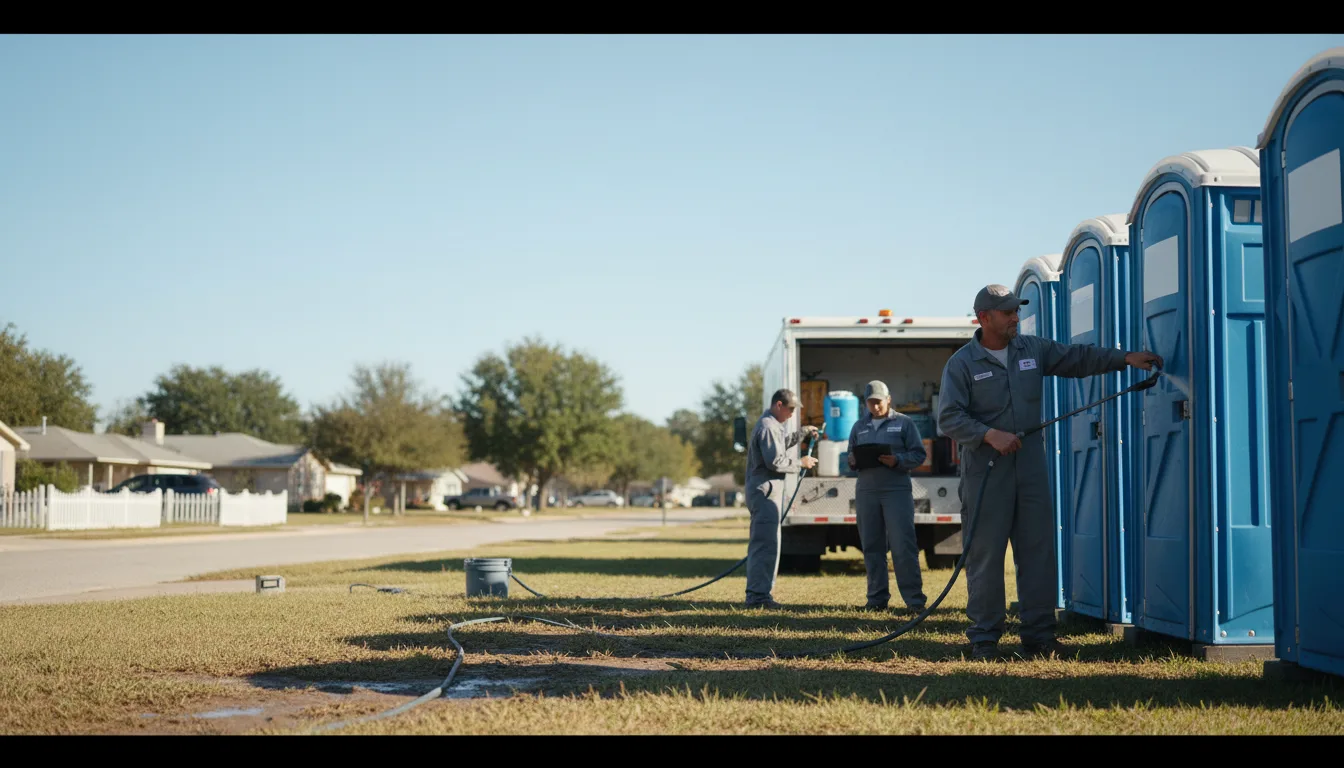 Long-Term Portable Toilet Rental in Palmer, TX near me